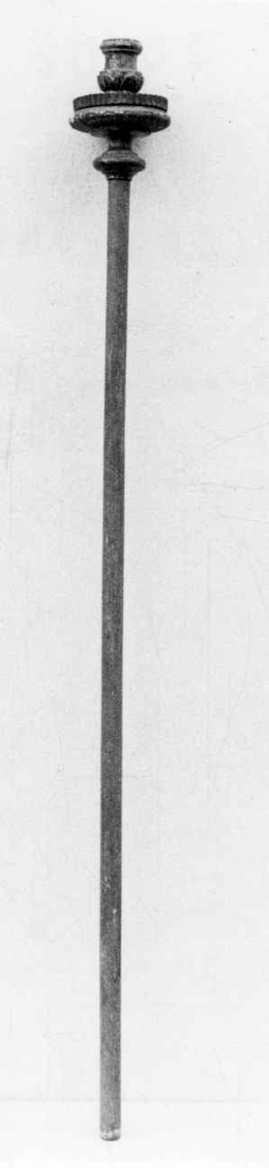 candelabro portatile, serie - bottega piemontese (sec. XVIII)
