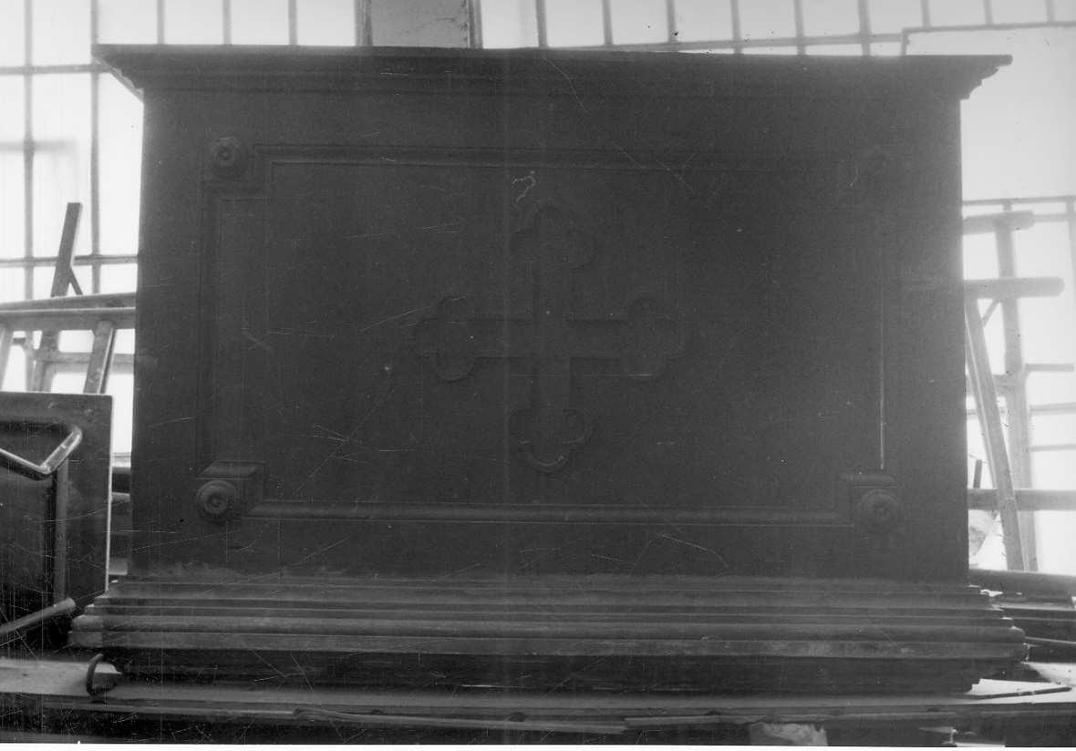 pulpito, frammento - bottega piemontese (sec. XIX)