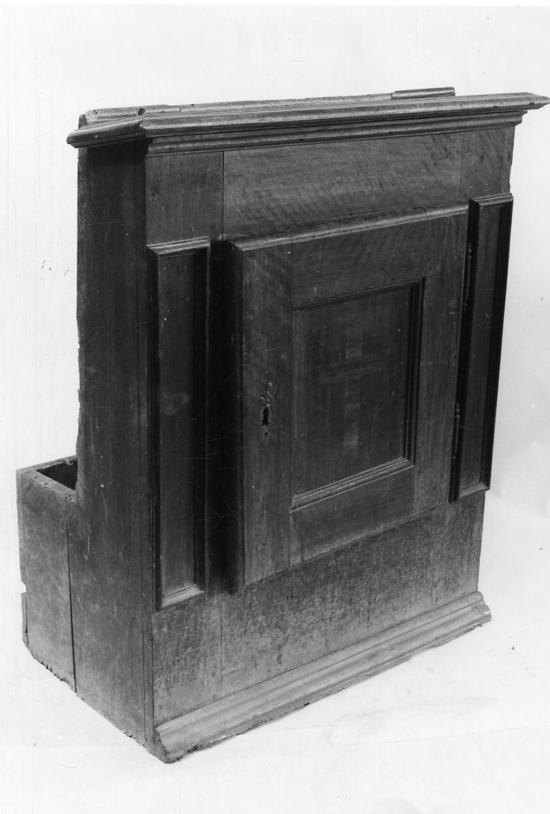 inginocchiatoio, frammento - bottega piemontese (sec. XVIII)