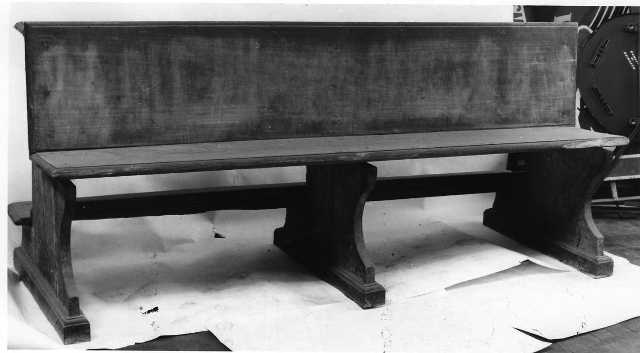 banco di confraternita, serie - bottega piemontese (sec. XIX)