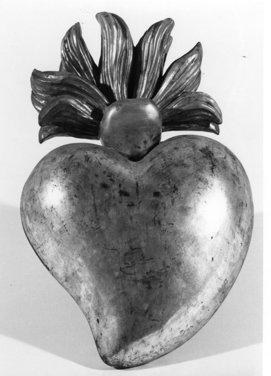 Sacro Cuore di Gesù (statuetta devozionale, opera isolata) - bottega piemontese (prima metà sec. XX)