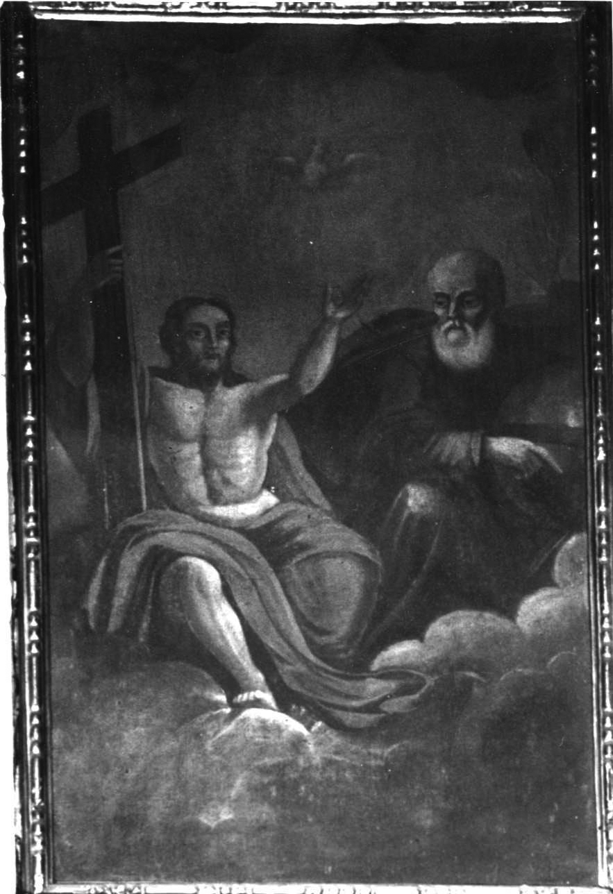 Trinità (dipinto, opera isolata) - ambito piemontese (metà sec. XVII)