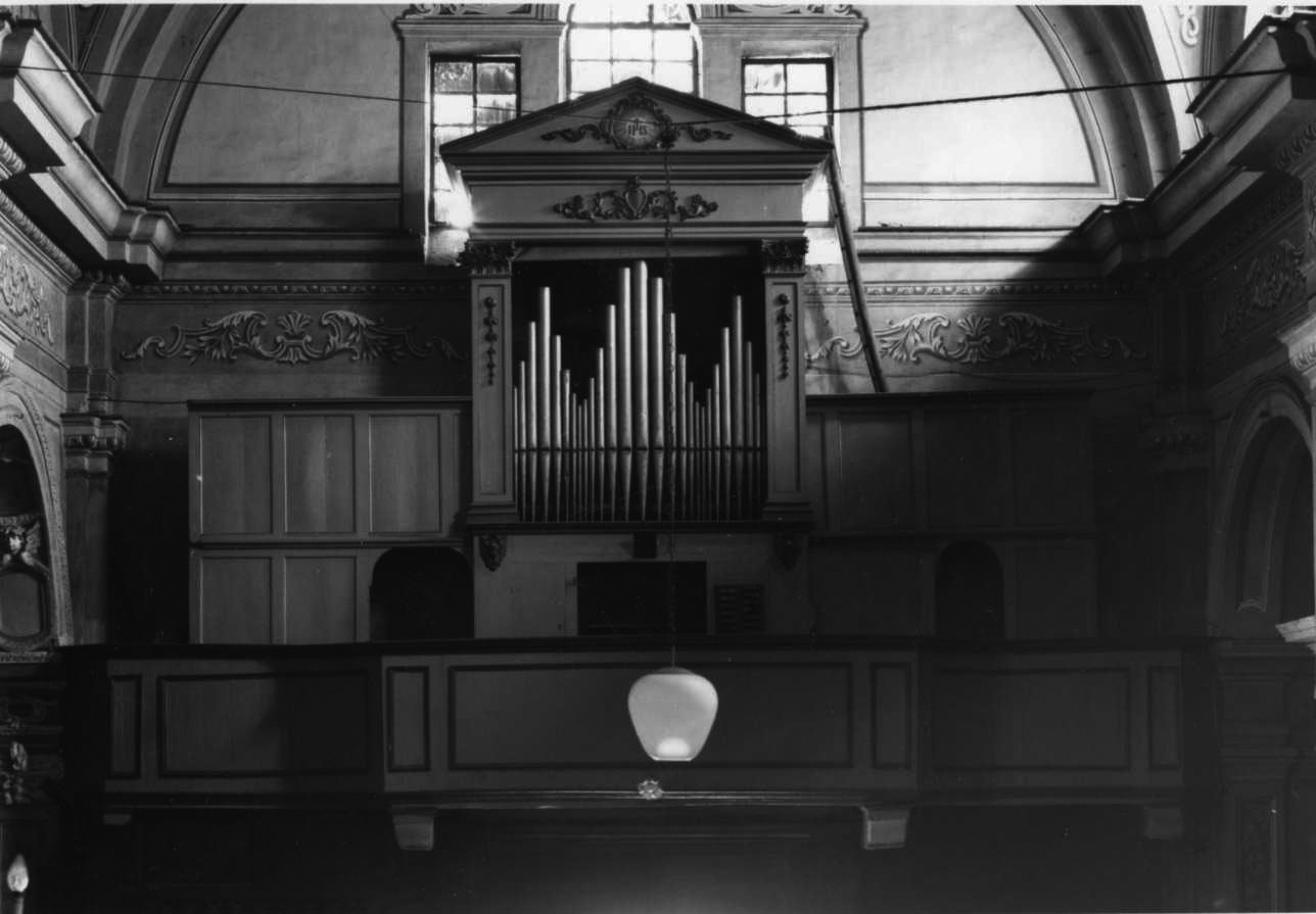 cantoria, opera isolata - bottega piemontese (inizio sec. XIX)