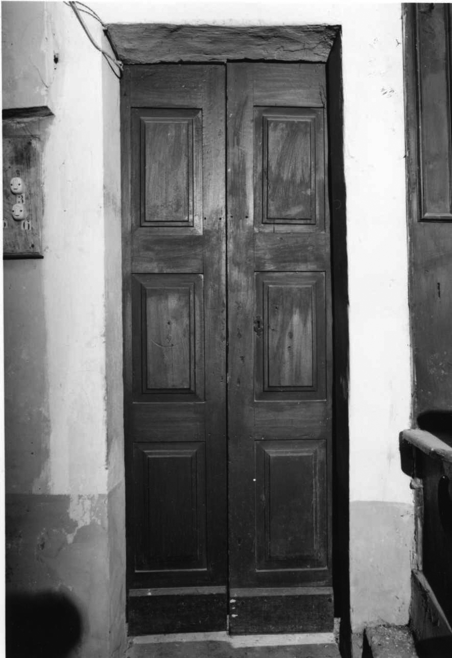 porta - a due battenti, opera isolata di Rossa Giovanni Battista, Gaydo Giovanni Andrea (secondo quarto sec. XVII)