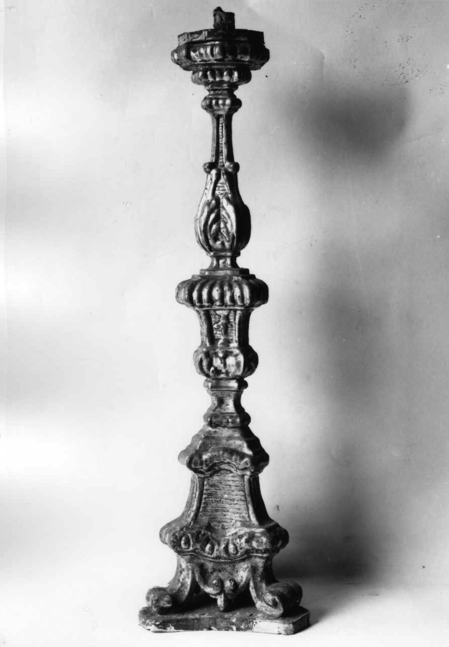 candeliere, serie - bottega piemontese (sec. XVIII)