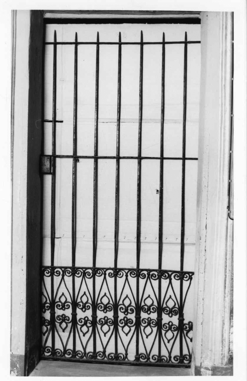 cancello, opera isolata - bottega piemontese (ultimo quarto sec. XVII)
