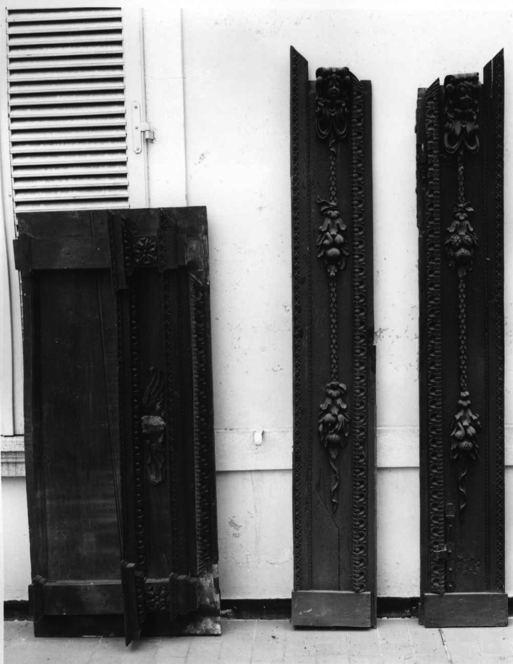 sovrapporta, serie - bottega piemontese (ultimo quarto sec. XVII)