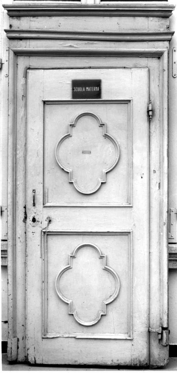 porta, opera isolata - bottega piemontese (sec. XVIII)