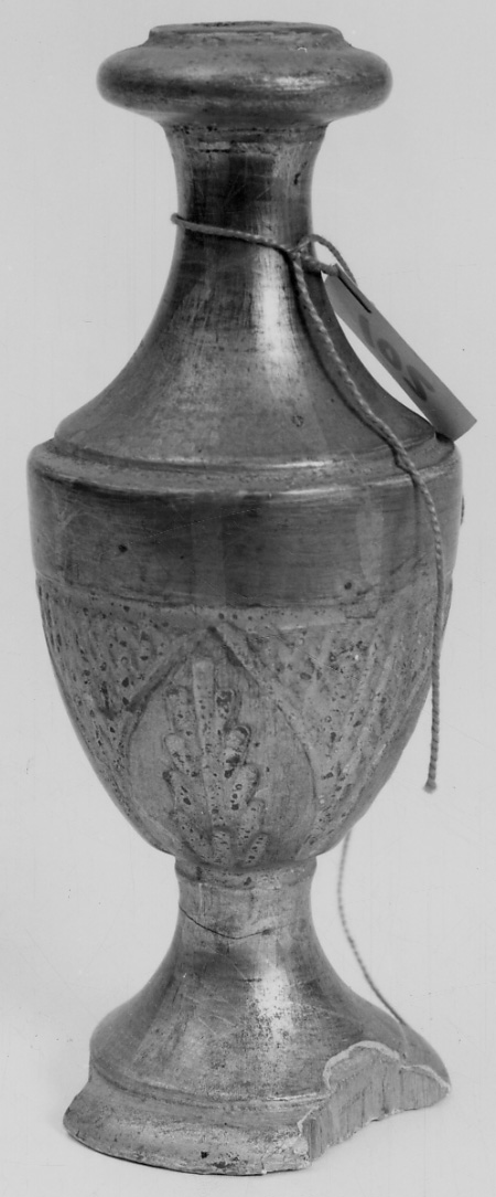 vaso d'altare, serie - bottega piemontese-savoiarda (seconda metà sec. XIX)