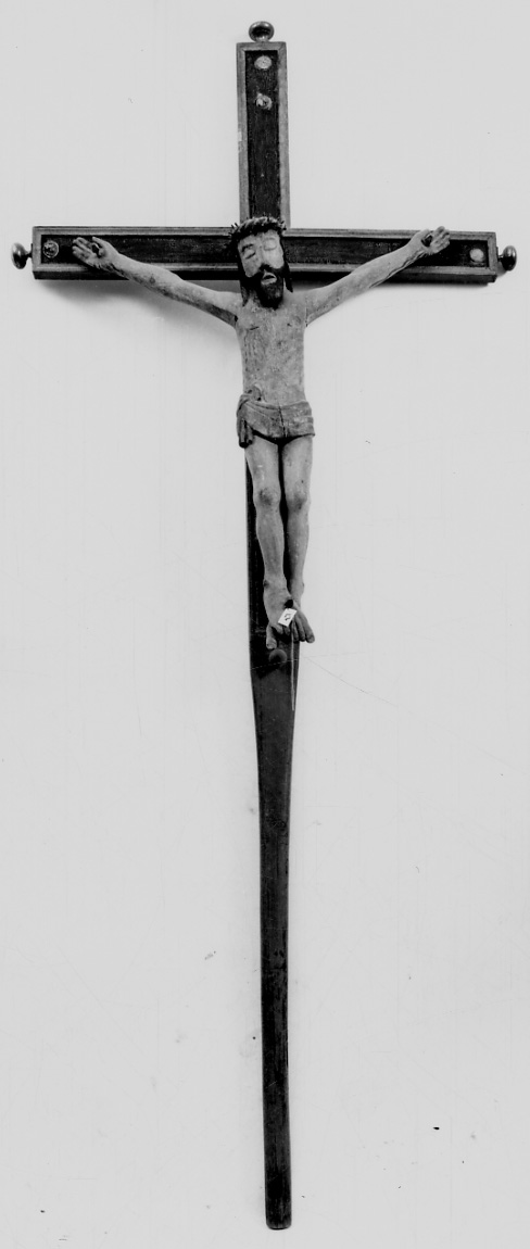 croce processionale, insieme - bottega piemontese (sec. XIX)