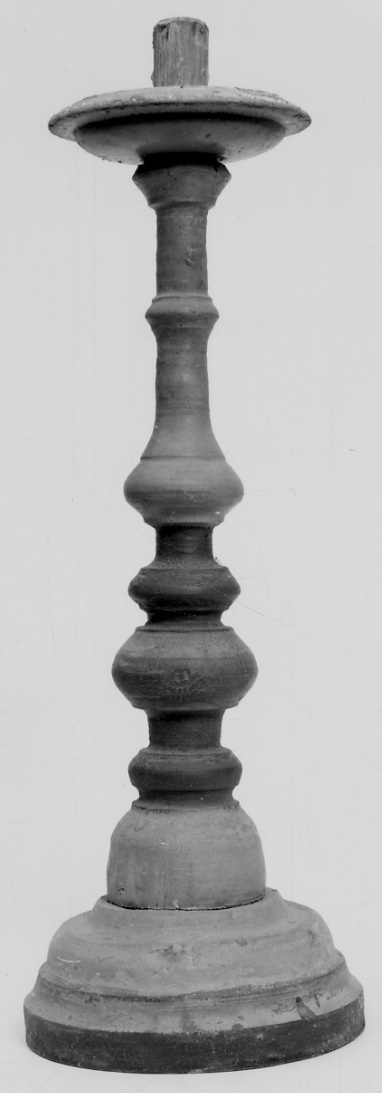 candeliere, serie - bottega piemontese-savoiarda (sec. XIX)