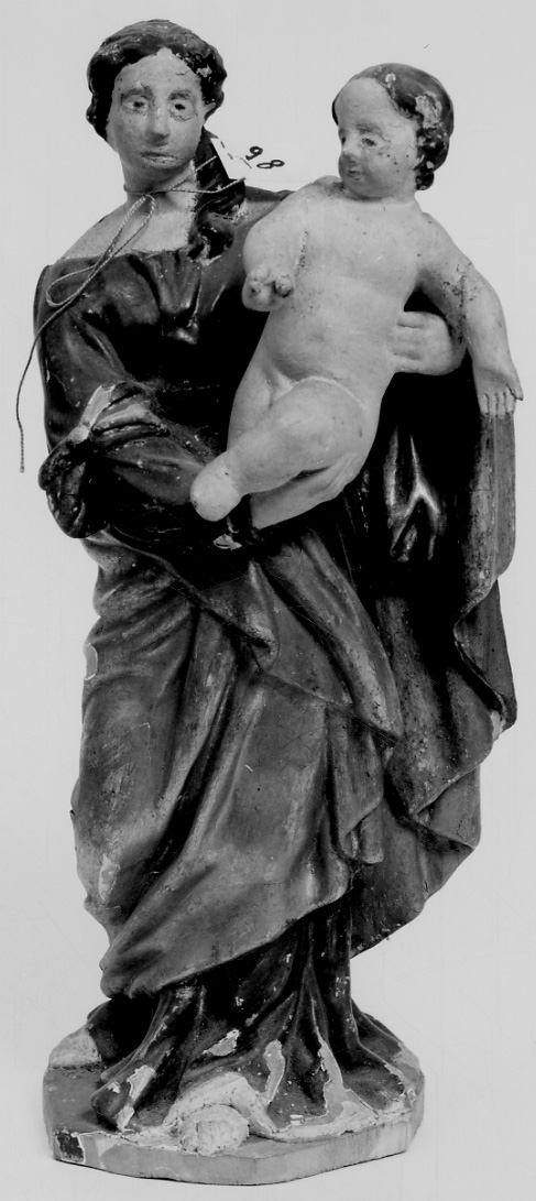Madonna con Bambino (statuetta, opera isolata) - bottega francese (prima metà sec. XVIII)