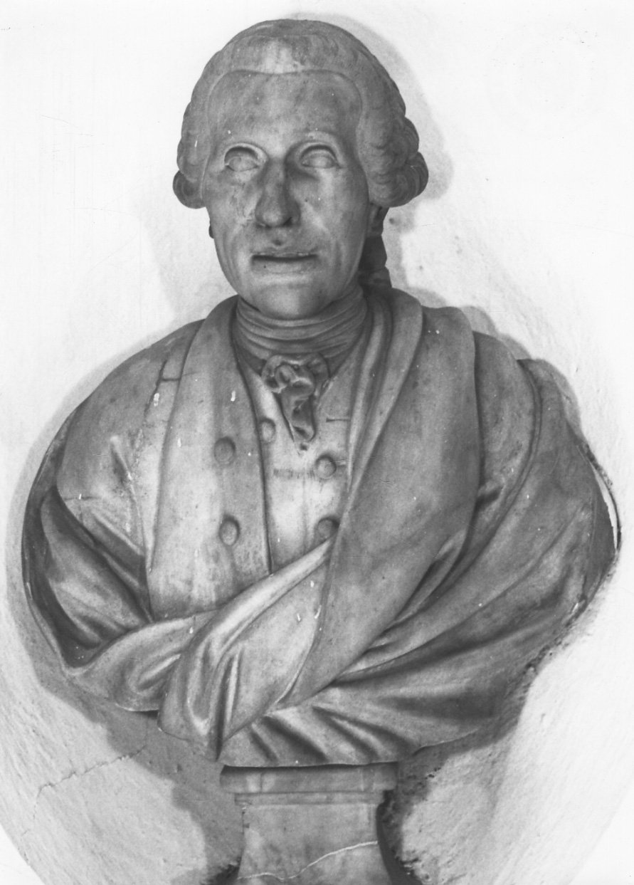 ritratto di Pietro Tommaso Ambrosini (busto, opera isolata) di Bernero Giovanni Battista (ultimo quarto sec. XVIII)