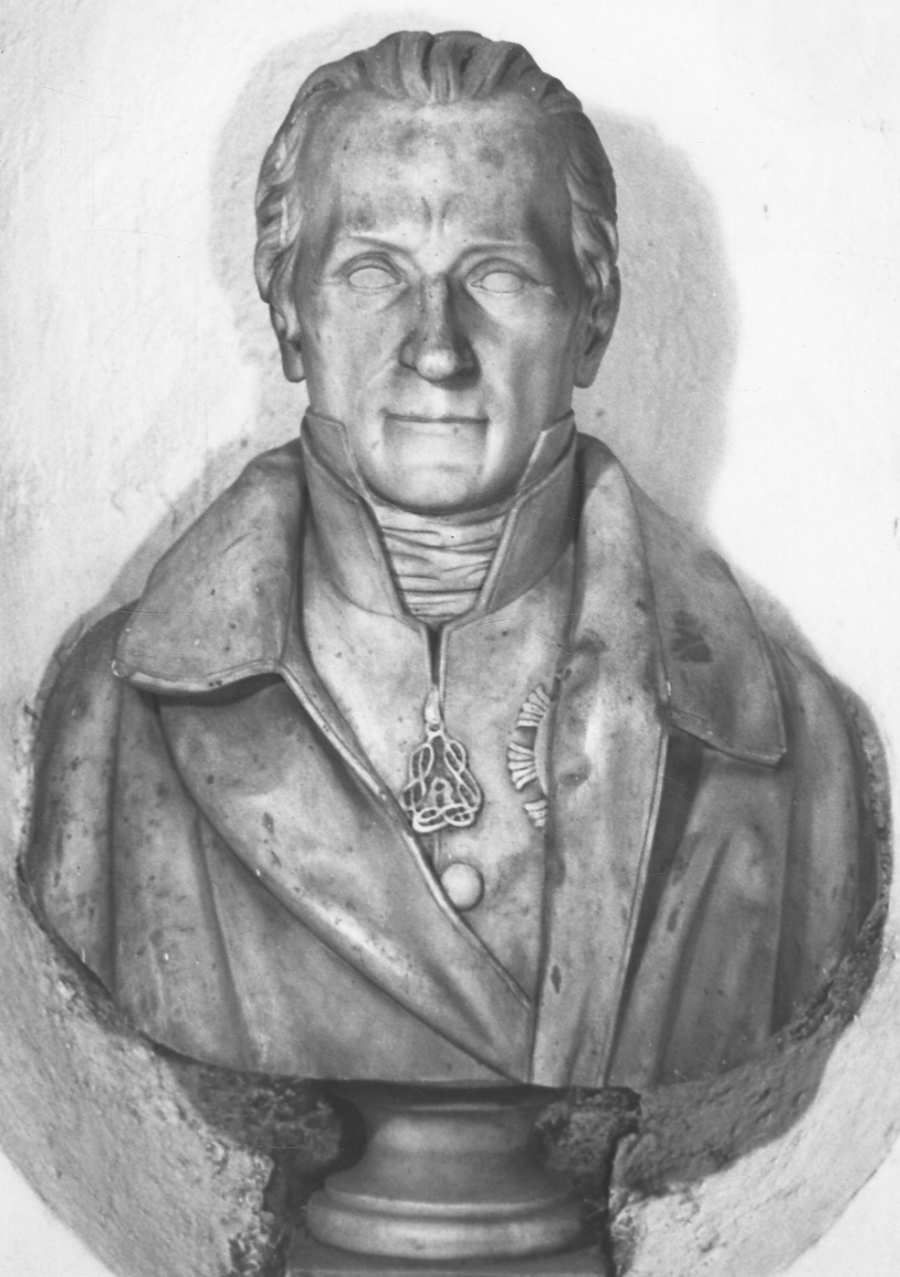 ritratto di Alessandro Vallesa (busto, opera isolata) - bottega piemontese (primo quarto sec. XIX)