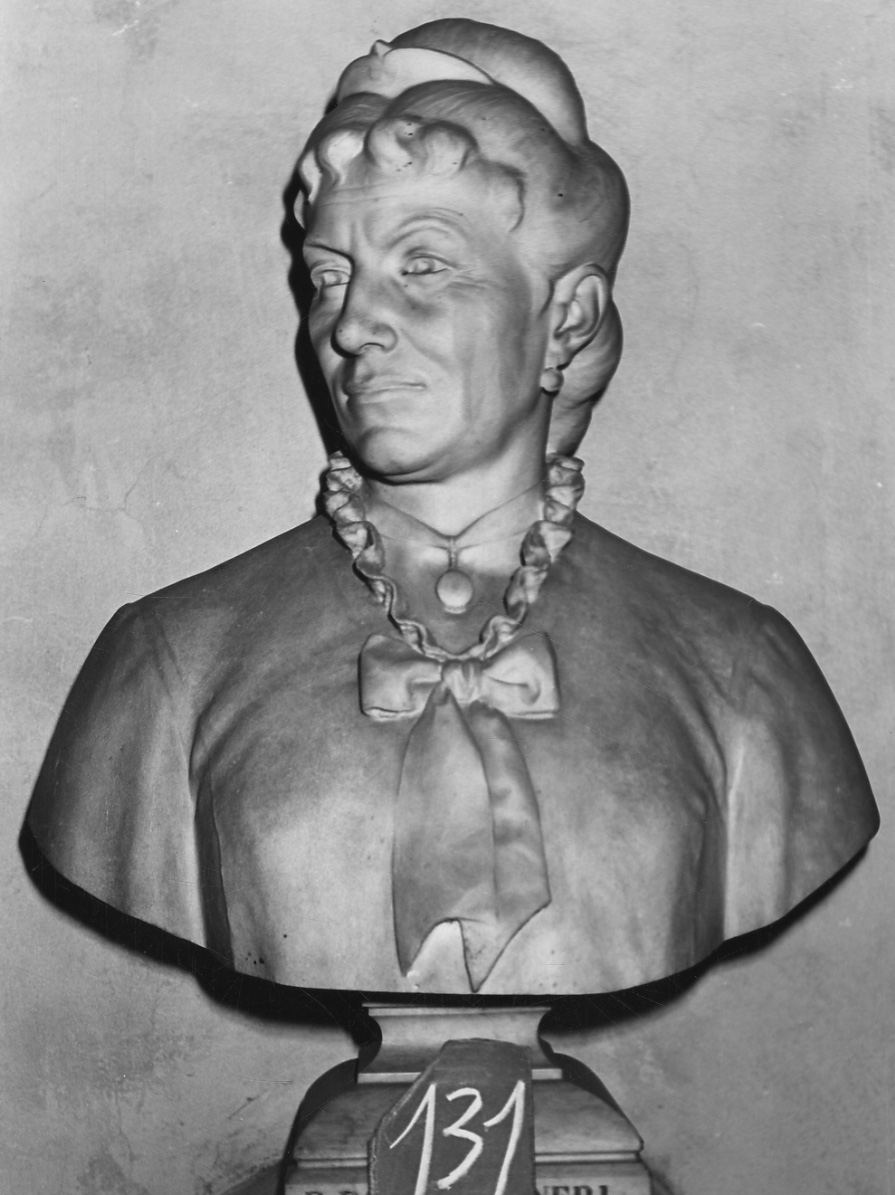 ritratto di Rosa Maineri (busto, opera isolata) di Piai Pietro (inizio sec. XX)
