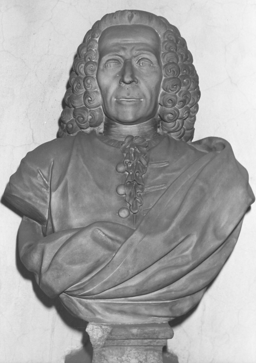 ritratto di Giacomo Antonio Serafini (busto, opera isolata) di Ladatte Francesco (terzo quarto sec. XVIII)