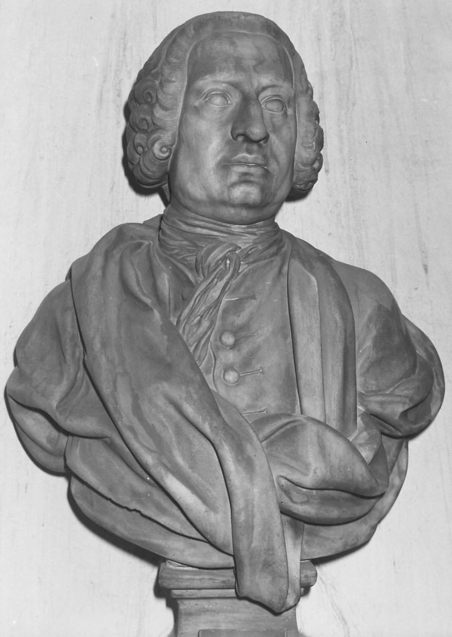 ritratto di Giuseppe De Magistris (busto, opera isolata) di Bernero Giovanni Battista (terzo quarto sec. XVIII)