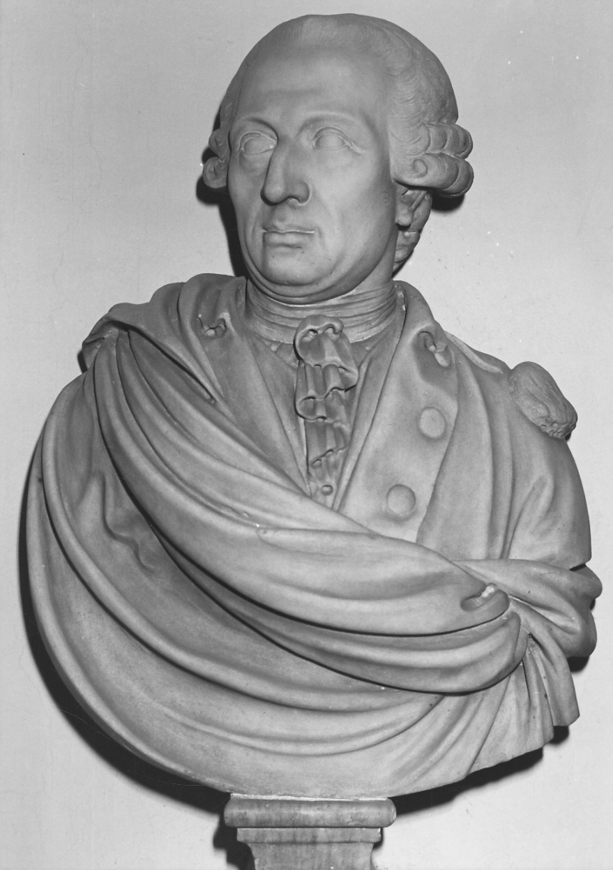 ritratto di Gaspare Giacomo Tignola (busto, opera isolata) di Bernero Giovanni Battista (fine sec. XVIII)