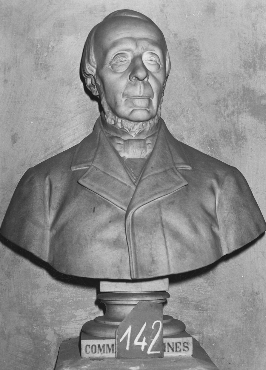 ritratto di Francesco Molines (busto, opera isolata) di Piai Pietro (inizio sec. XX)