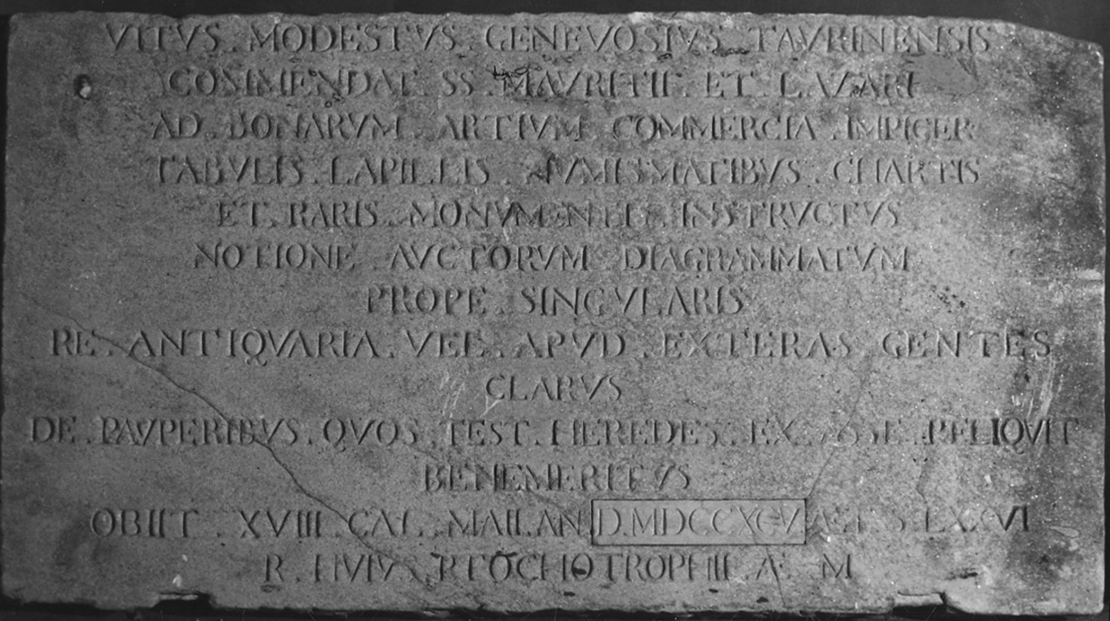 lapide commemorativa, opera isolata - bottega piemontese (fine sec. XVIII)