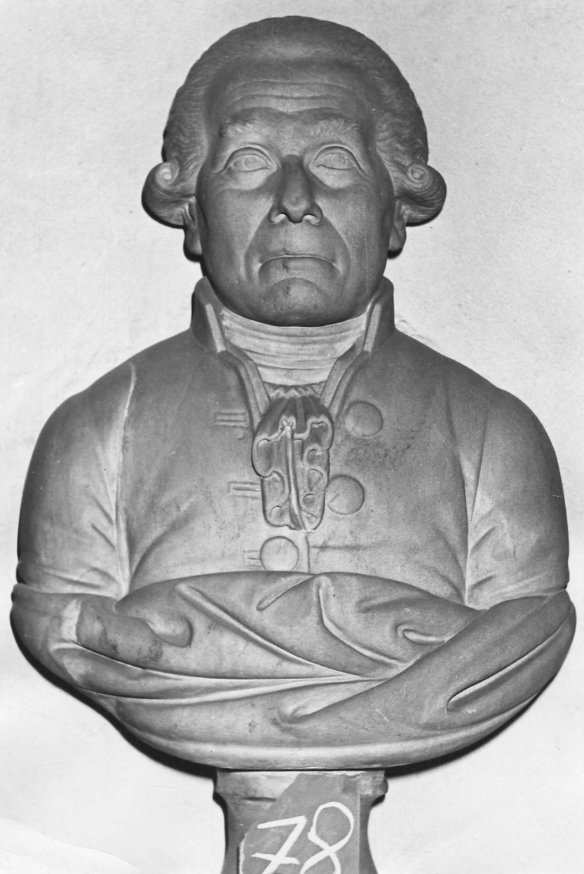 ritratto di Ignazio Donaudi (busto, opera isolata) di Bernero Vittorio Amedeo (primo quarto sec. XIX)