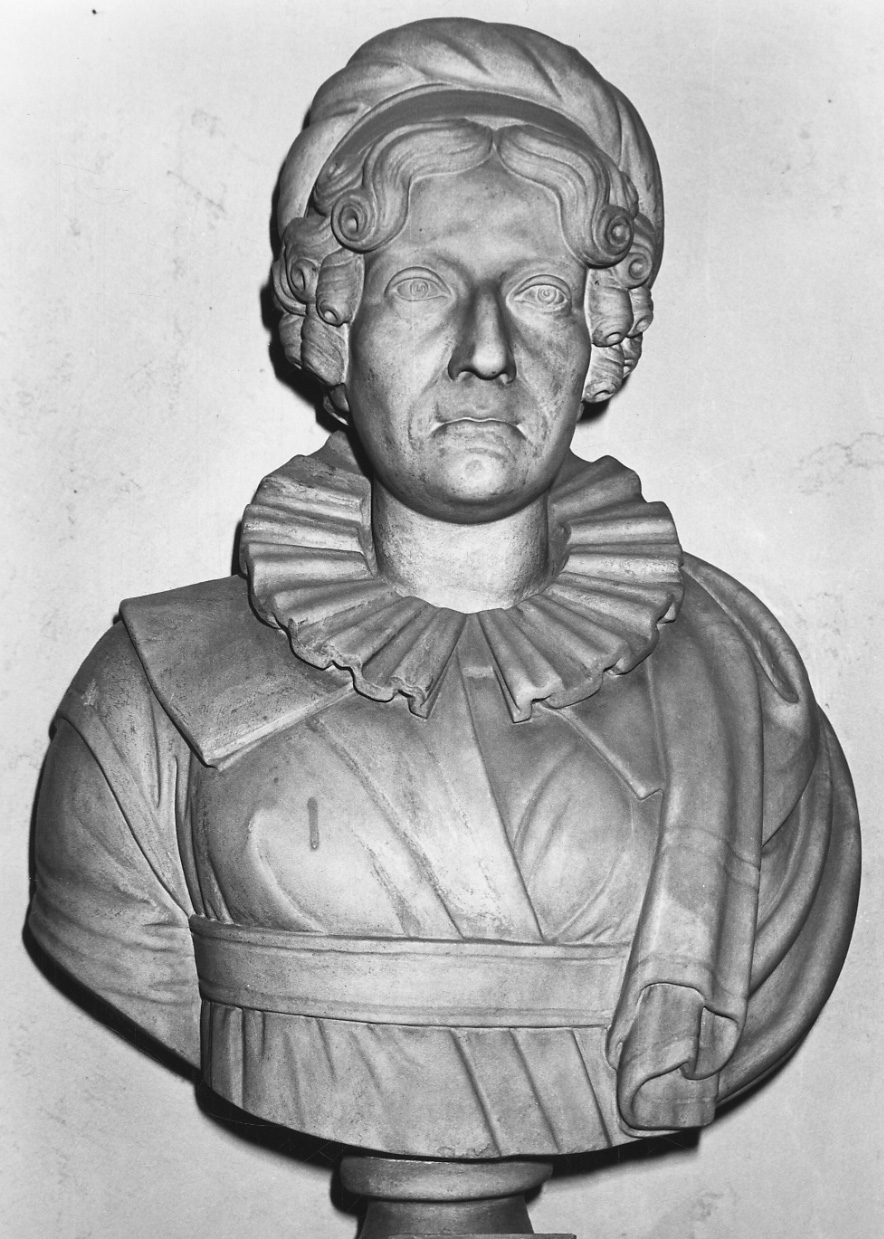 ritratto di Giulia Ioannini Arnaud (busto, opera isolata) di Bernero Vittorio Amedeo (secondo quarto sec. XIX)