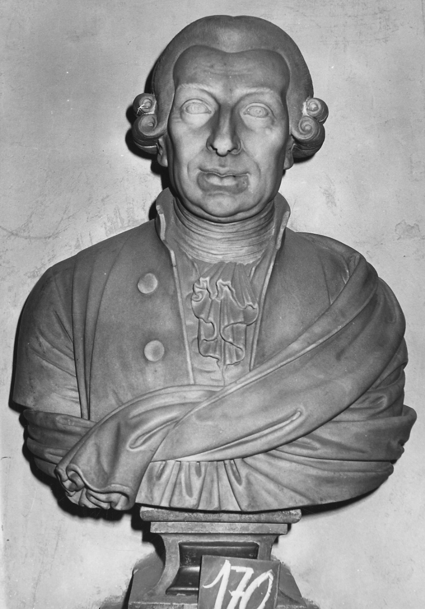 ritratto di Giovanni Rignon (busto, opera isolata) di Bernero Vittorio Amedeo (secondo quarto sec. XIX)
