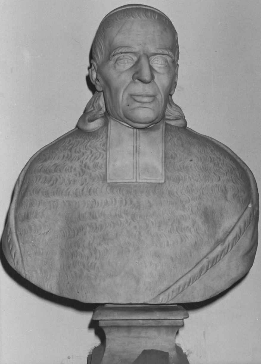 ritratto di Giovanni Gaetano Ferraris (busto, opera isolata) di Ferrero Luigi (metà sec. XIX)