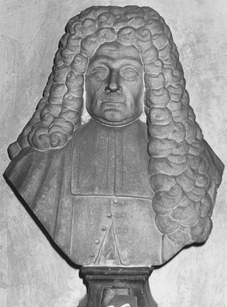 ritratto di Pietro Antonio Bonfiglio (busto, opera isolata) di Aprile Francesco jr (secondo quarto sec. XVIII)