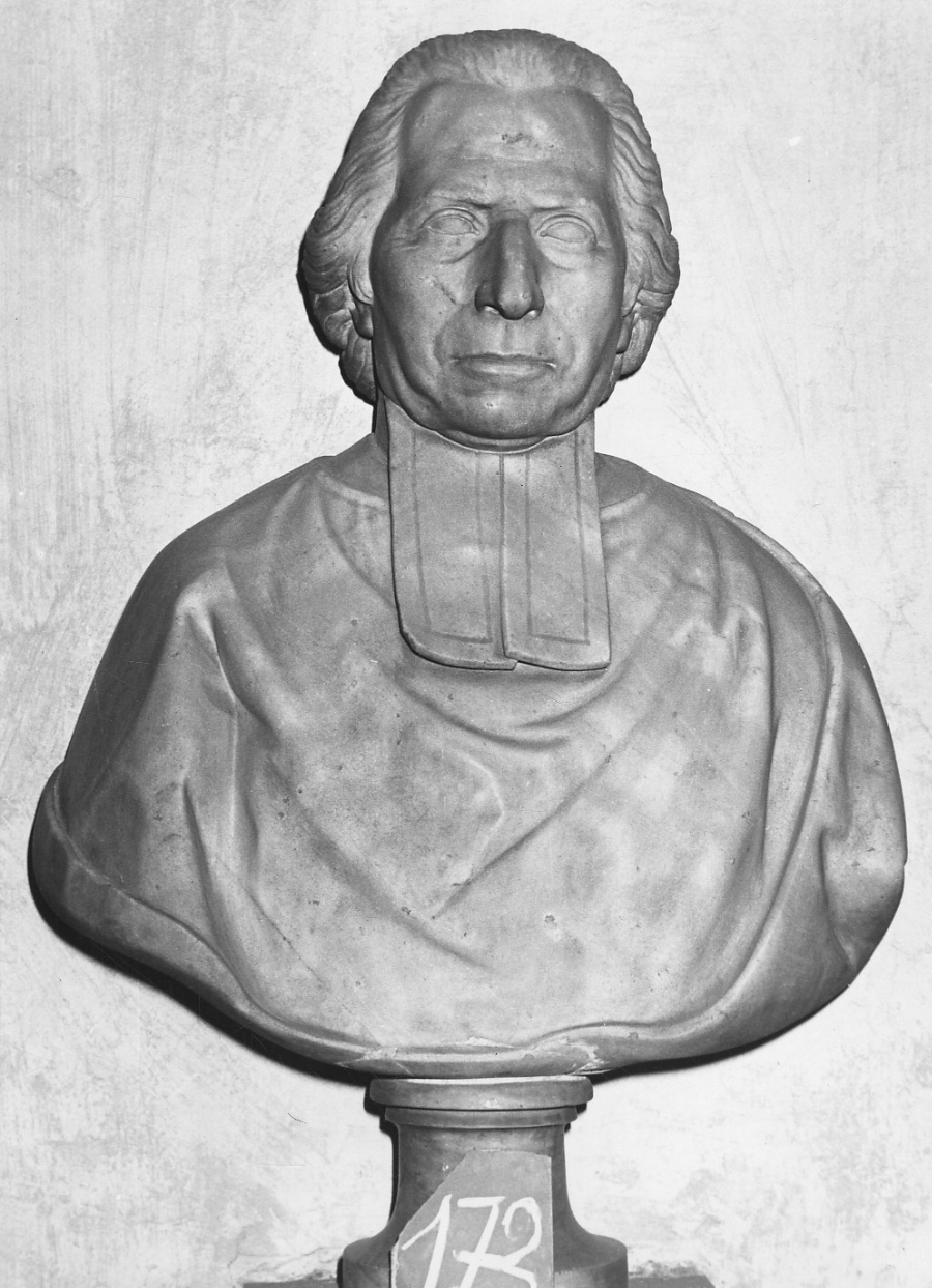 ritratto di Carlo Giuseppe Riva (busto, opera isolata) di Bernero Vittorio Amedeo (primo quarto sec. XIX)