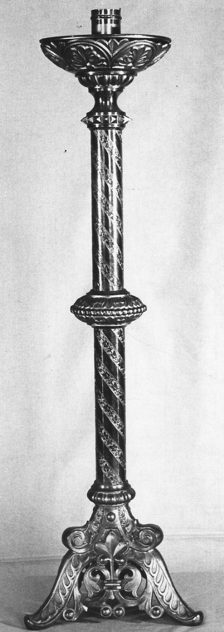 candeliere, serie di Bertarelli Fratelli Ditta (inizio sec. XX)