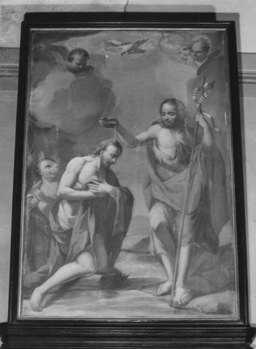 battesimo di Cristo (dipinto, opera isolata) - ambito piemontese (prima metà sec. XIX)