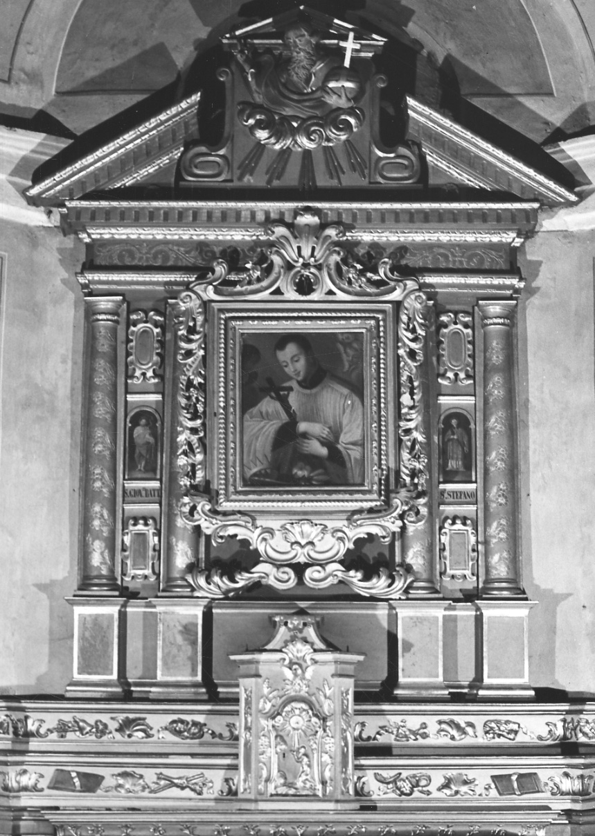altare, opera isolata - ambito piemontese (seconda metà sec. XVIII)