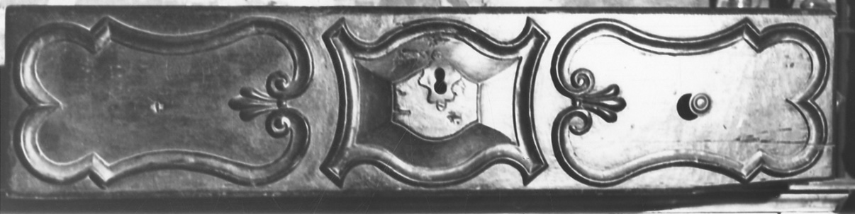 cassetto, serie - bottega piemontese (seconda metà sec. XVIII)