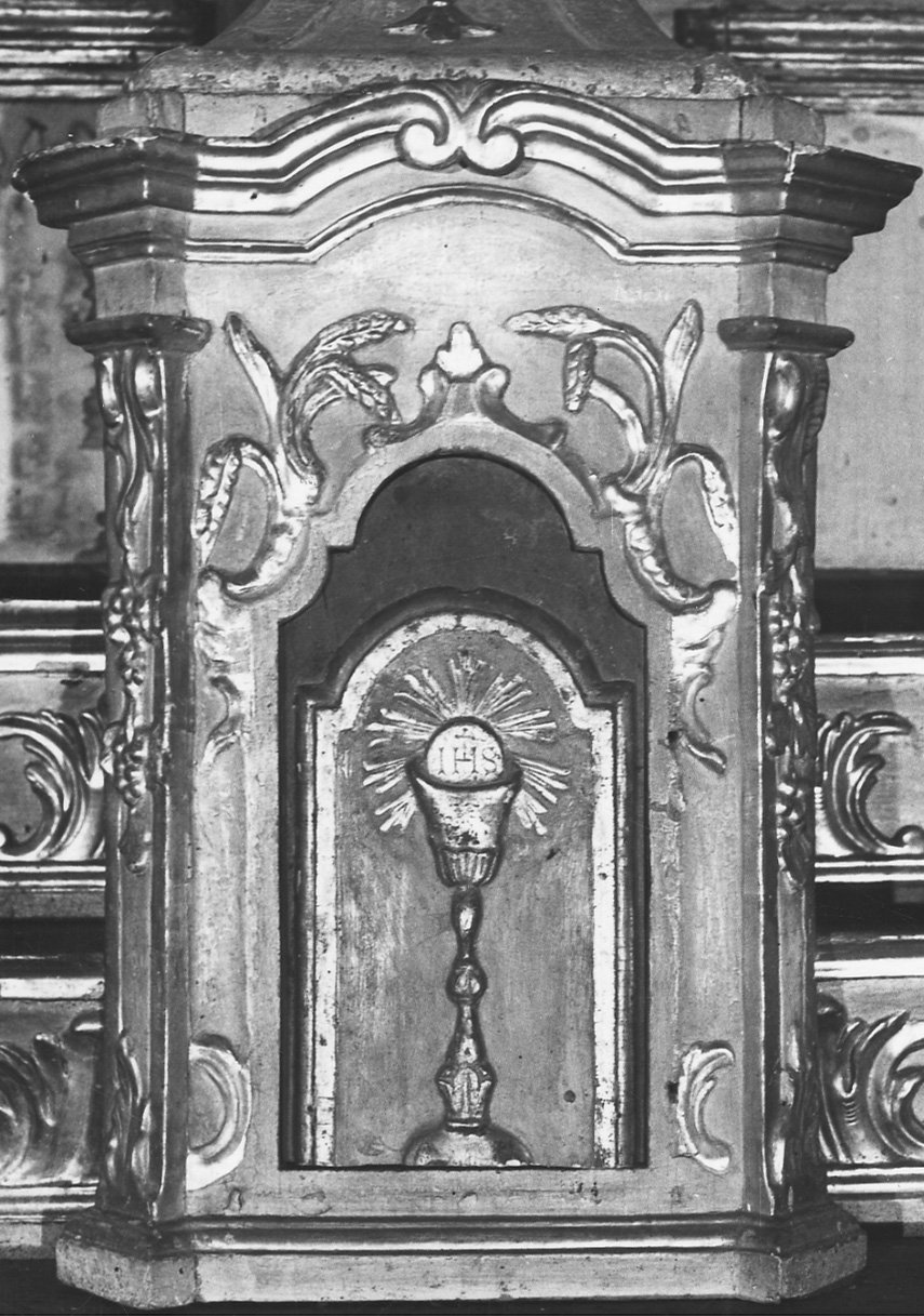 tabernacolo, opera isolata - bottega piemontese (ultimo quarto sec. XVIII)