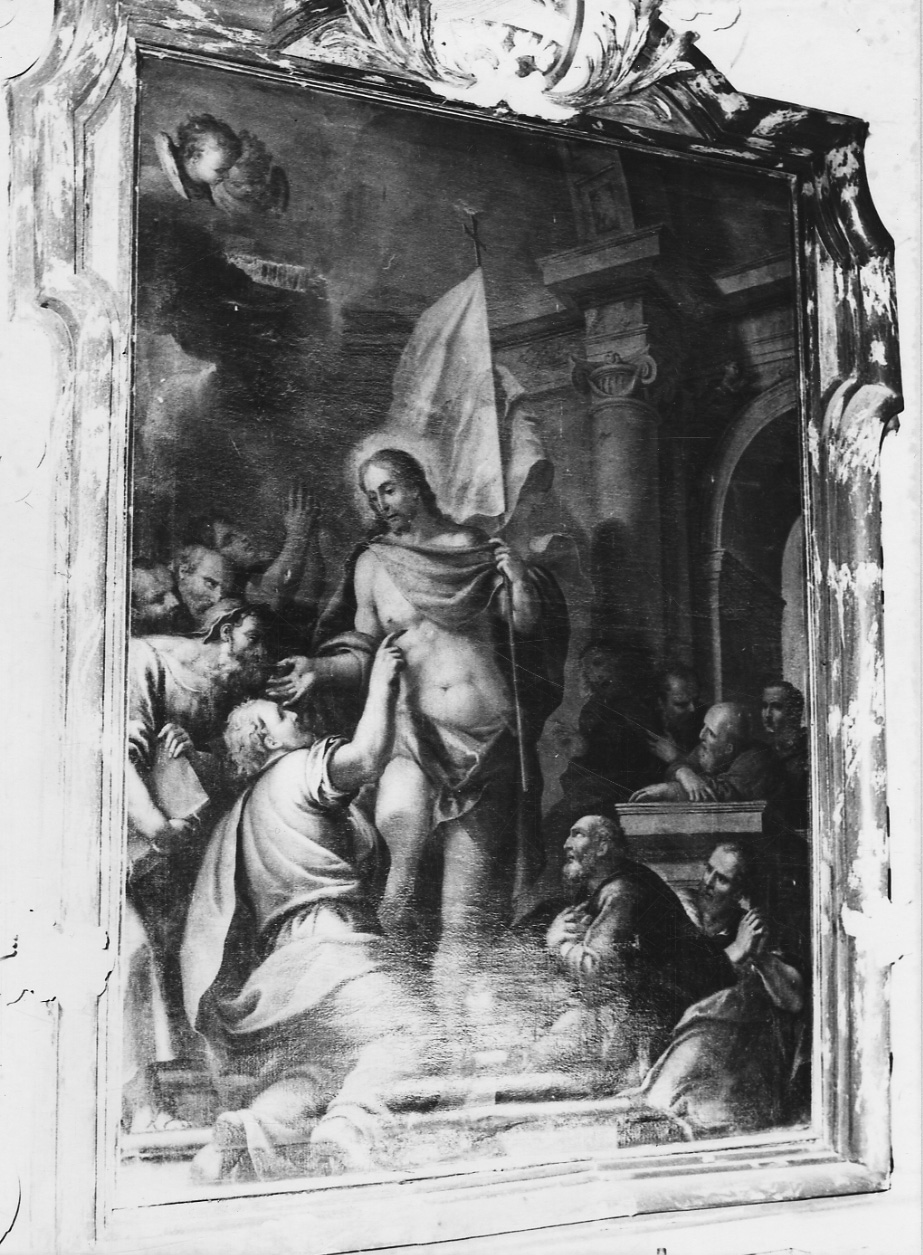 incredulità di San Tommaso (dipinto, opera isolata) - ambito piemontese (metà sec. XVIII)
