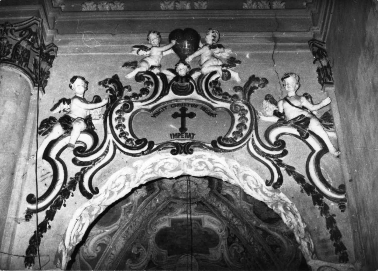 decorazione plastica, opera isolata - bottega luganese (sec. XVIII)