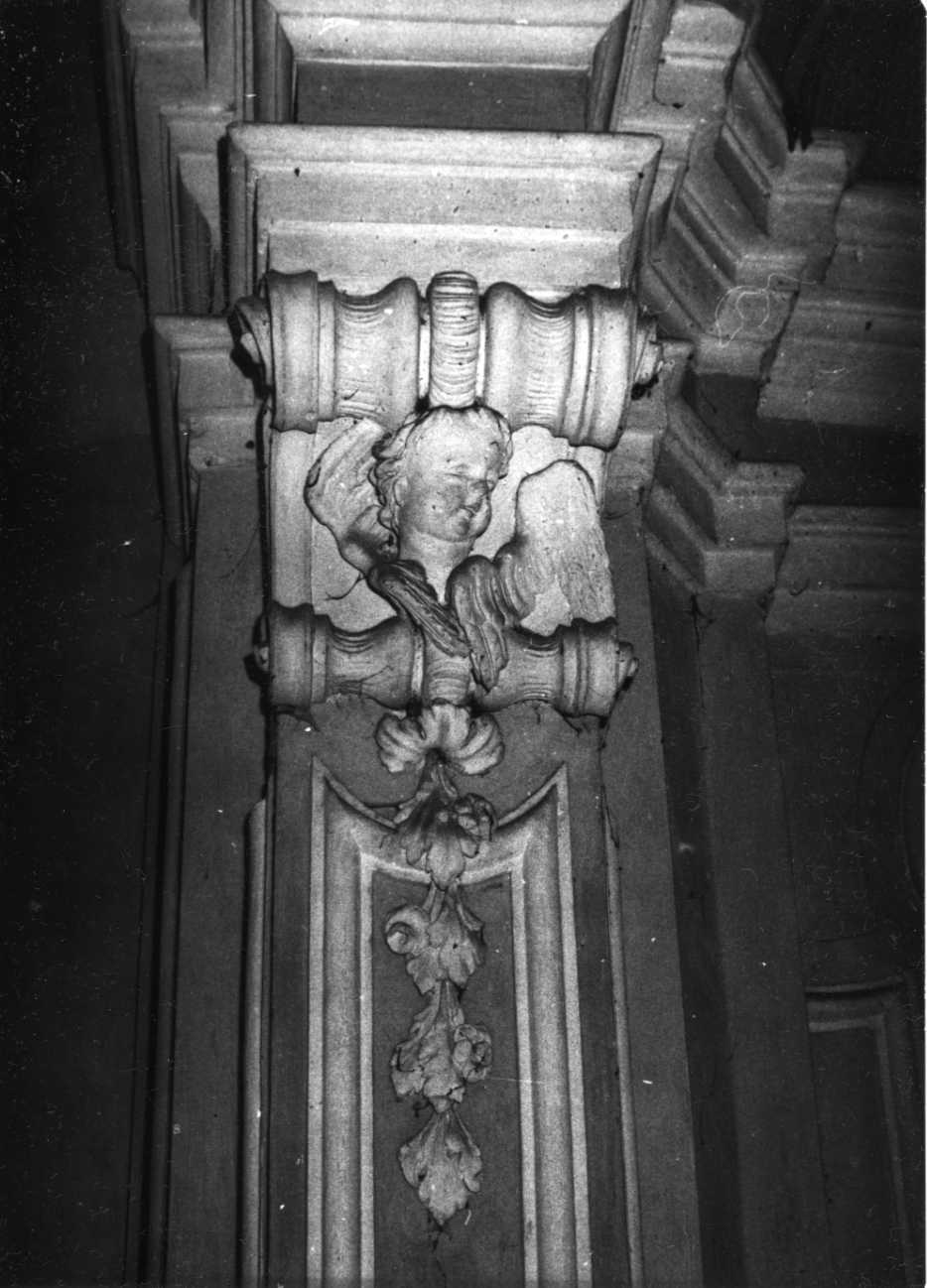 decorazione plastica, serie - bottega piemontese (seconda metà sec. XVIII)