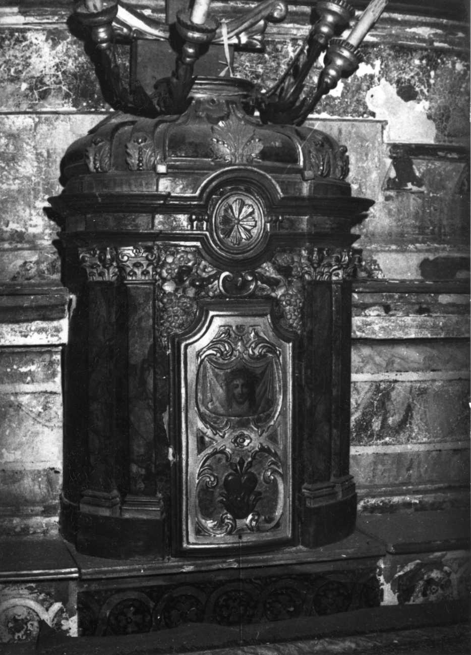 Veronica (tabernacolo, opera isolata) - bottega piemontese (metà sec. XIX)