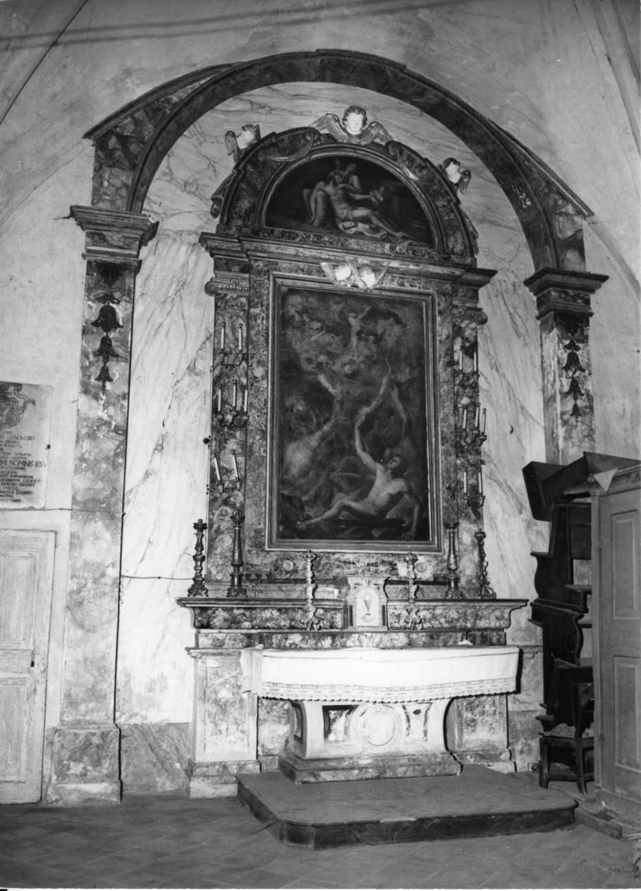 altare, opera isolata - bottega piemontese (terzo quarto sec. XIX)