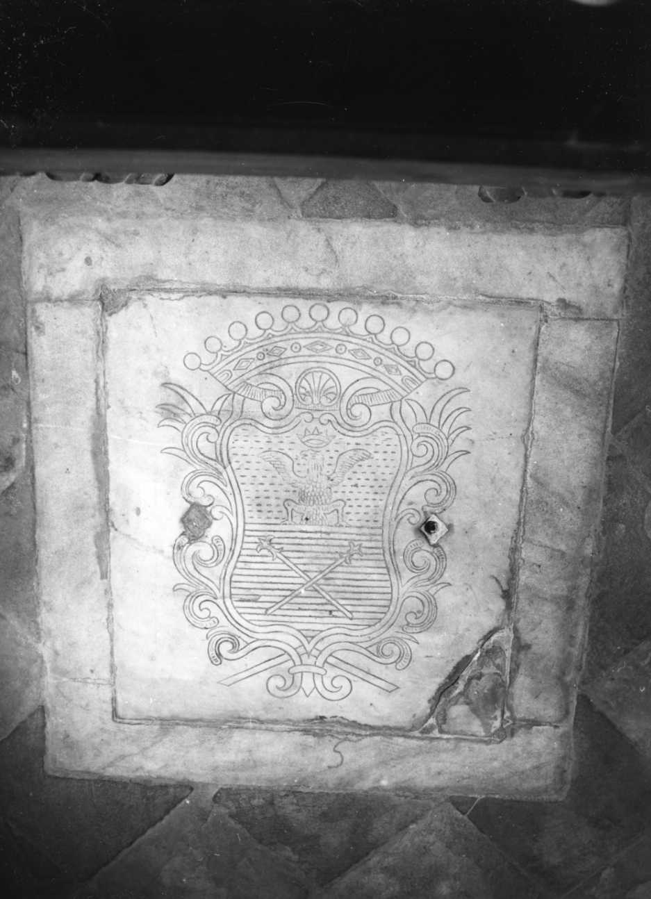 lapide tombale, opera isolata - bottega piemontese (sec. XVII)