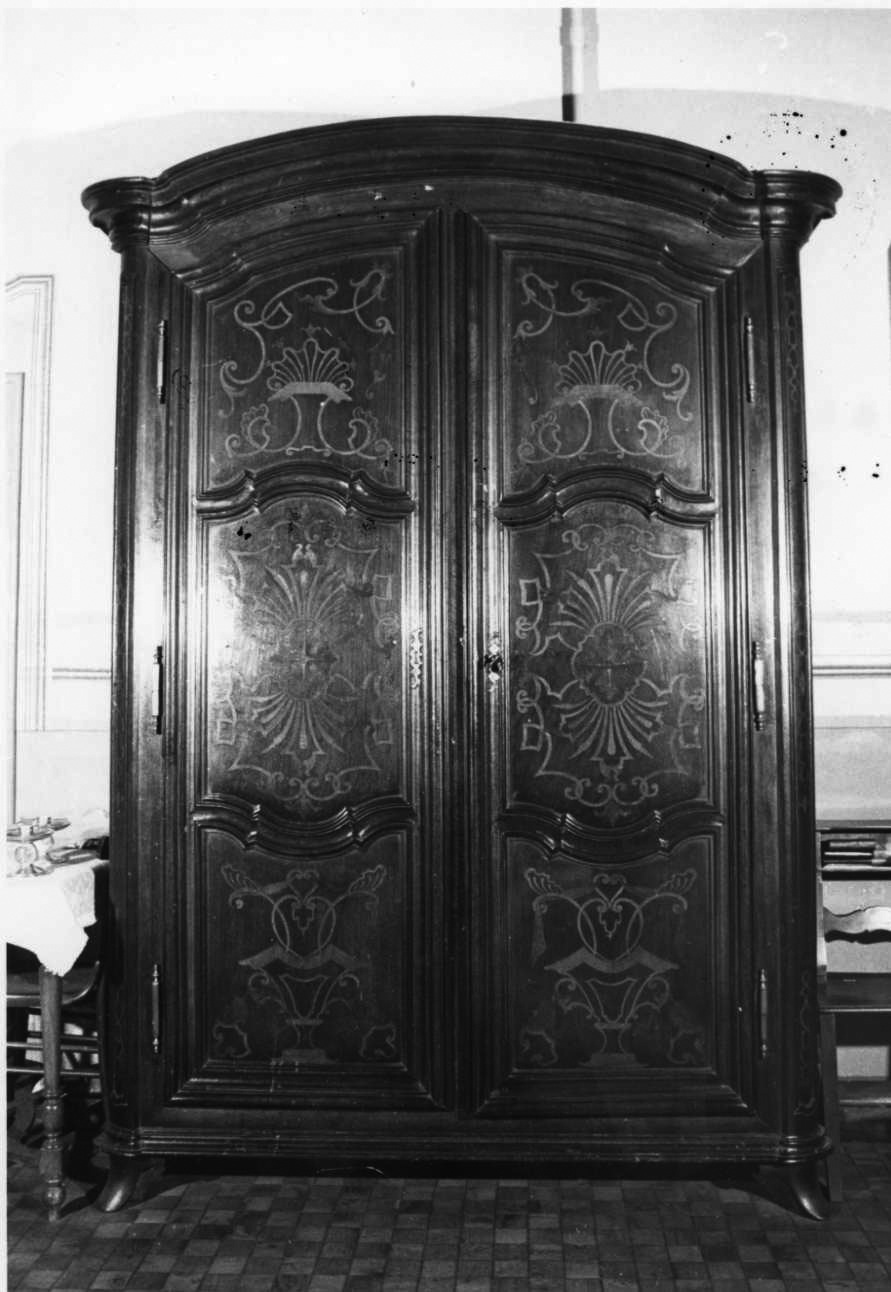 armadio, opera isolata - bottega piemontese (seconda metà sec. XVIII)