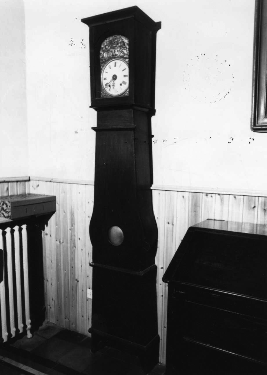 pendola da parete, opera isolata - bottega piemontese, bottega francese (seconda metà sec. XIX)