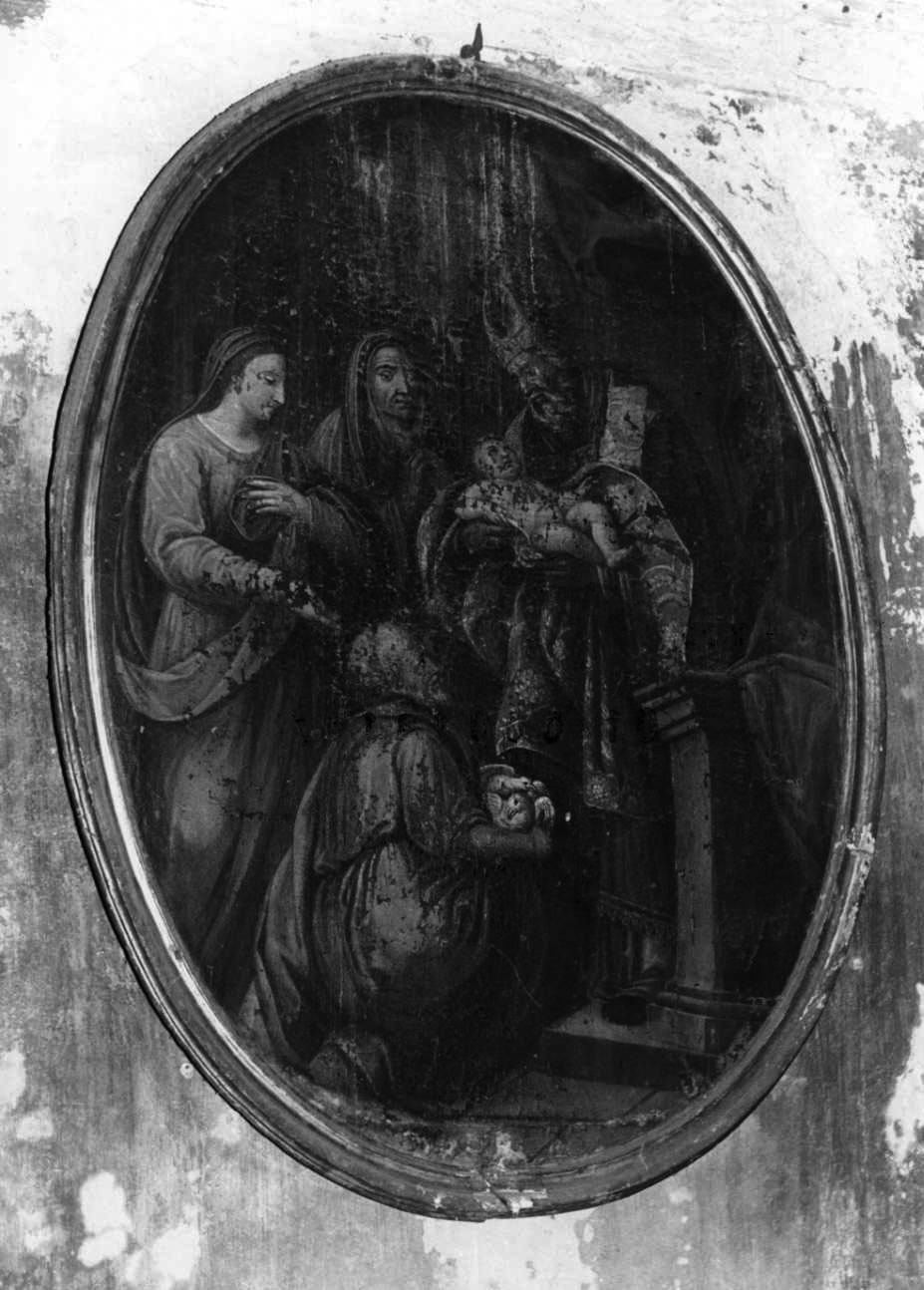 presentazione di Gesù al tempio (dipinto, opera isolata) - ambito piemontese (seconda metà sec. XVII)