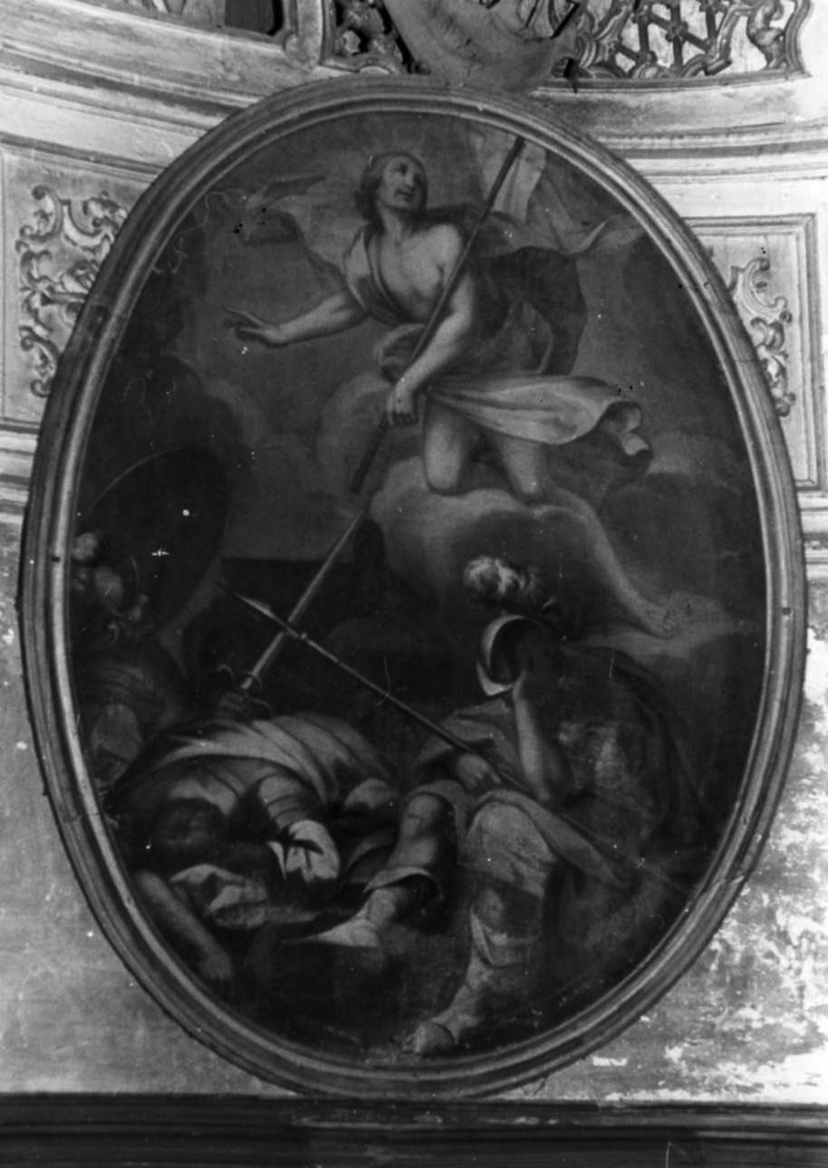 resurrezione di Cristo (dipinto, opera isolata) di Grassi Giovanni Battista (metà sec. XVIII)