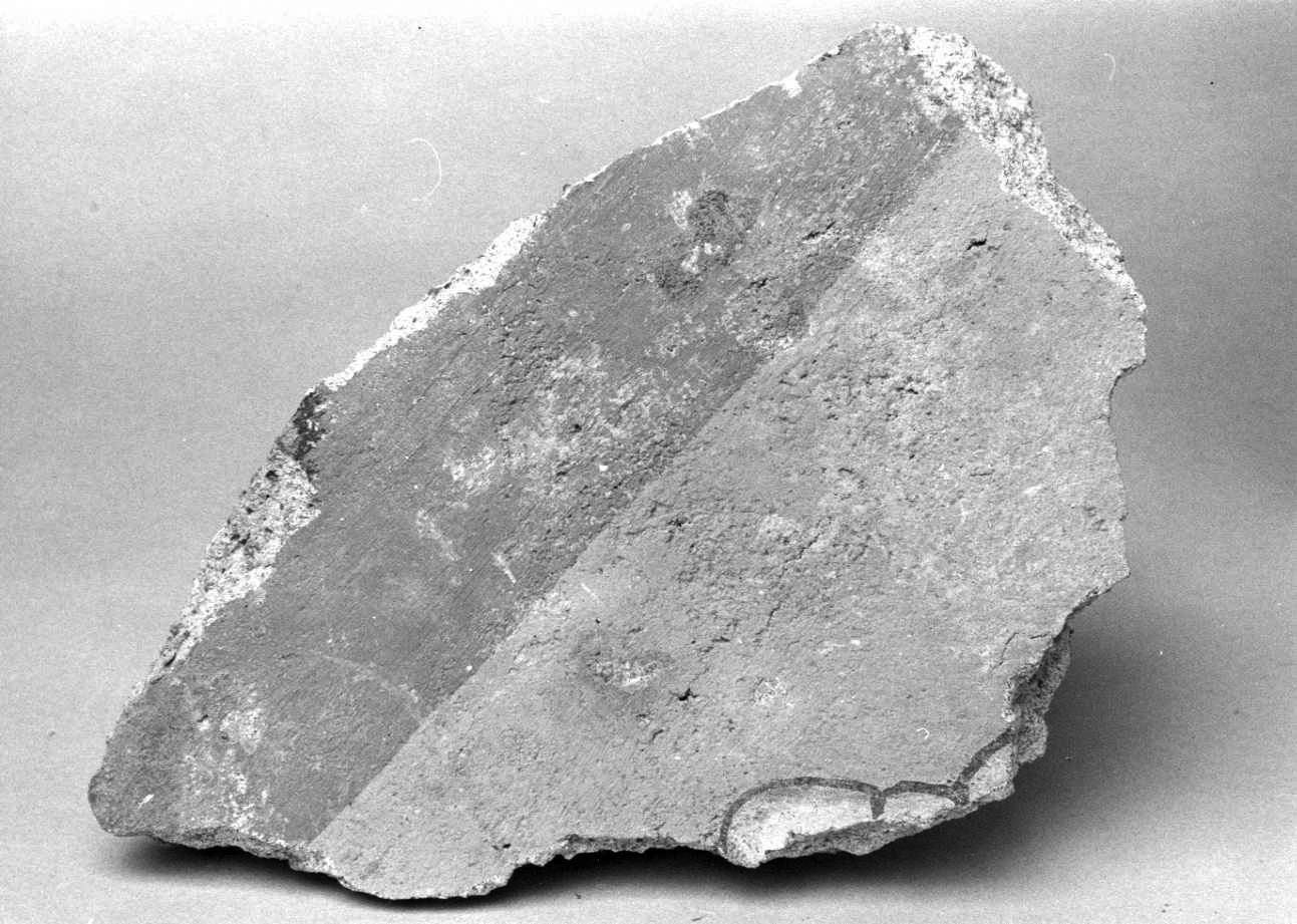 dipinto, frammento - ambito piemontese (sec. XI)