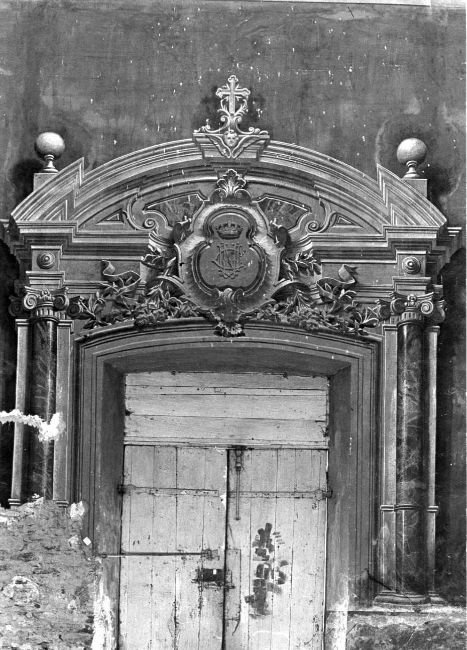 architettura illusionistica (decorazione pittorica, opera isolata) - ambito piemontese (ultimo quarto sec. XIX)
