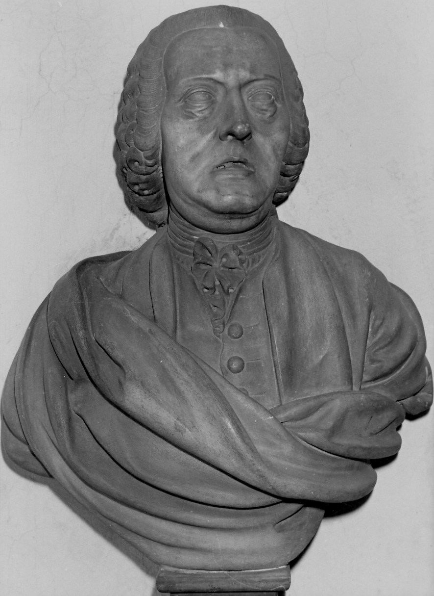 ritratto di Michele Ottavio Cotti (busto, opera isolata) di Bernero Giovanni Battista (ultimo quarto sec. XVIII)
