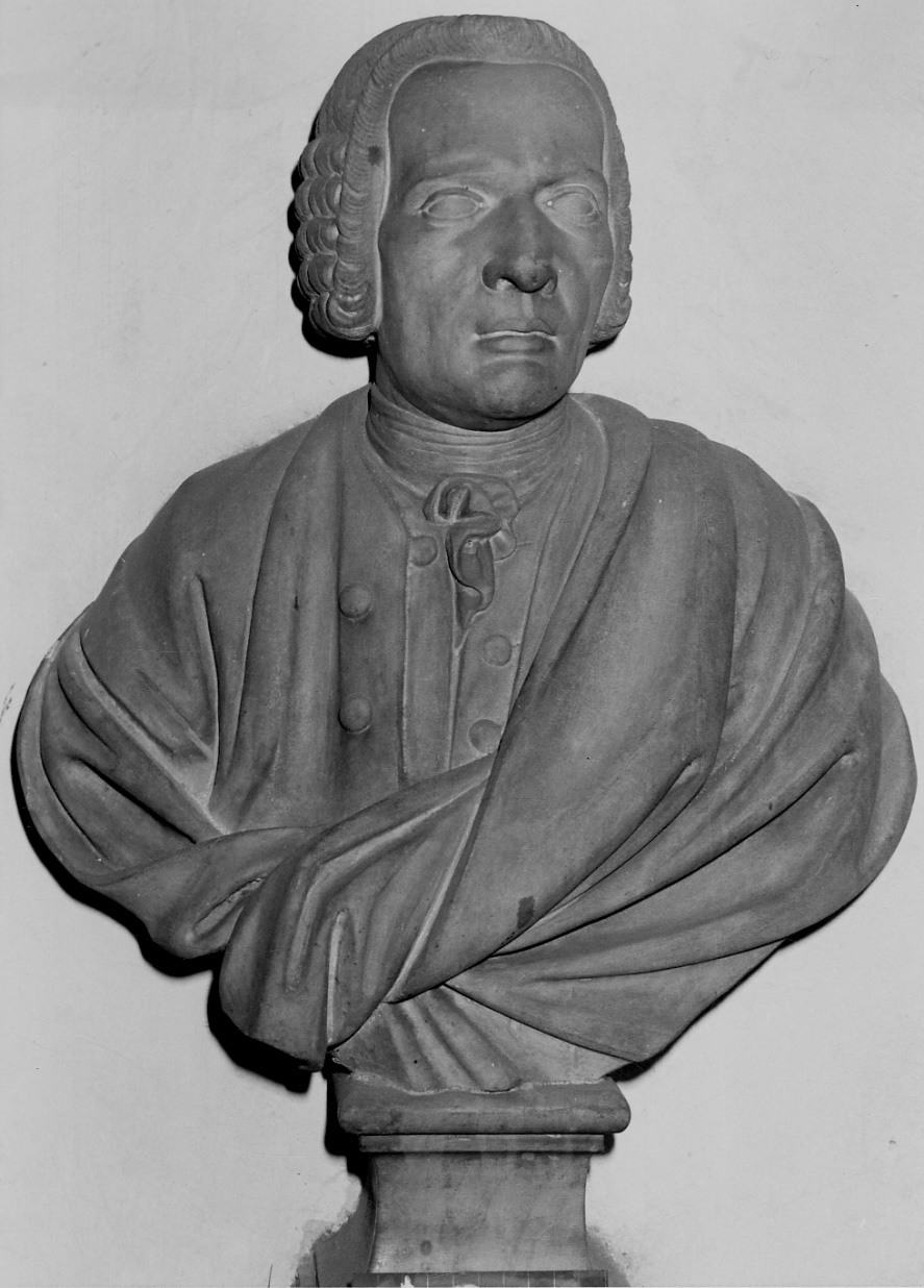 ritratto di Pietro Ignazio Maurizio Marpan (busto, opera isolata) di Bernero Giovanni Battista (ultimo quarto sec. XVIII)