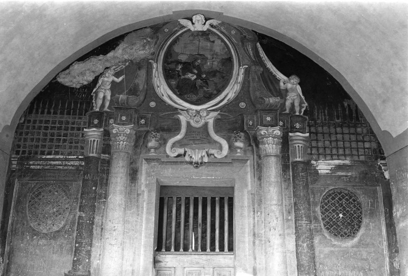architettura illusionistica (dipinto, opera isolata) - ambito piemontese (prima metà sec. XIX)